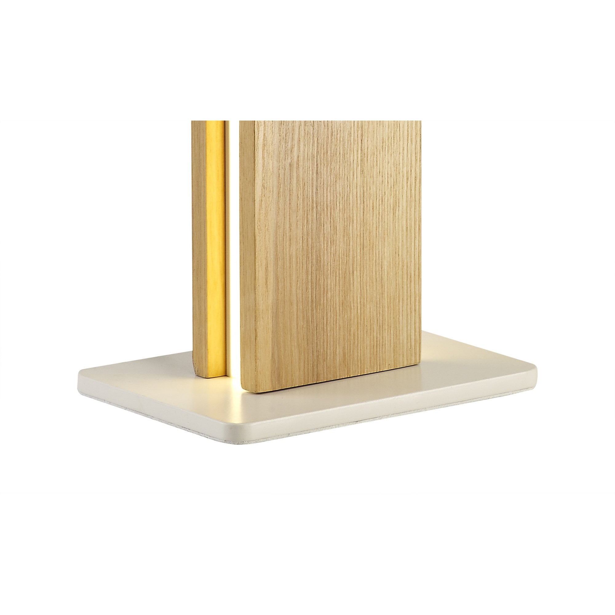NL71909 Aline Table Lamp LED Medium Oak/Matt White