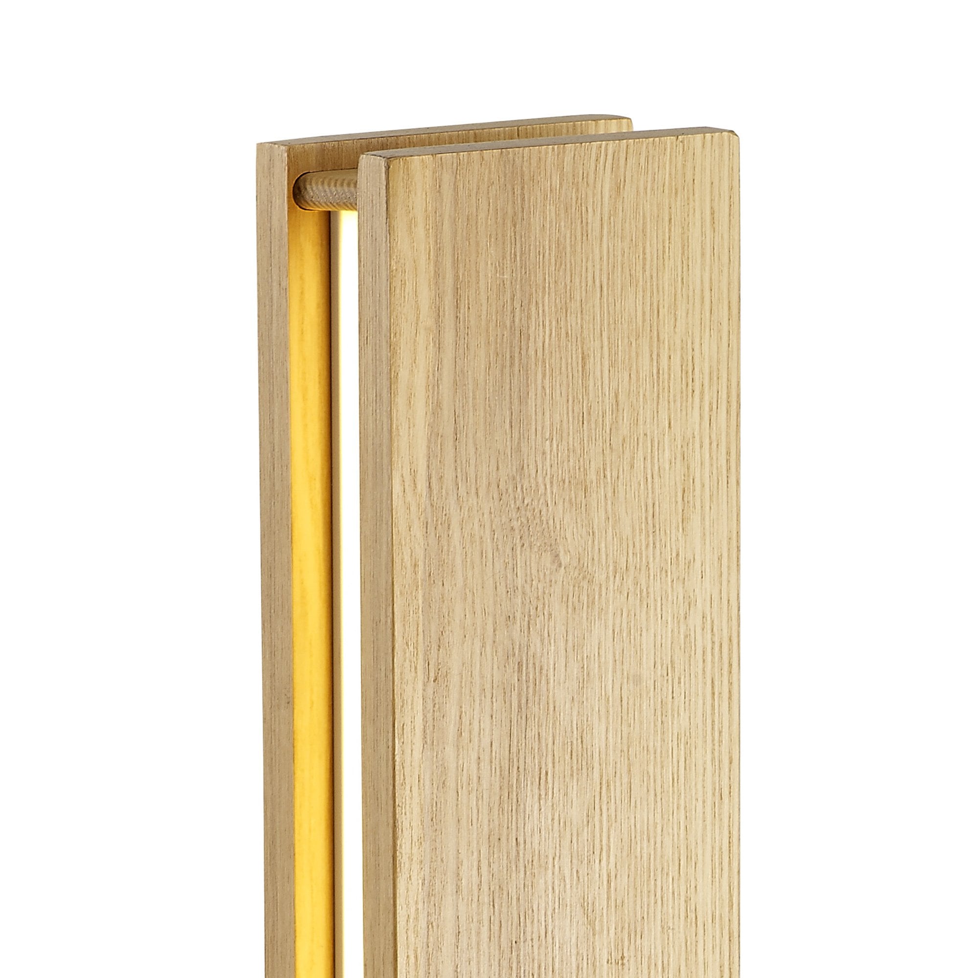 NL71909 Aline Table Lamp LED Medium Oak/Matt White