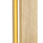 NL71909 Aline Table Lamp LED Medium Oak/Matt White