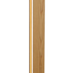 NL71919 Aline Floor Lamp LED Medium Oak/Matt White