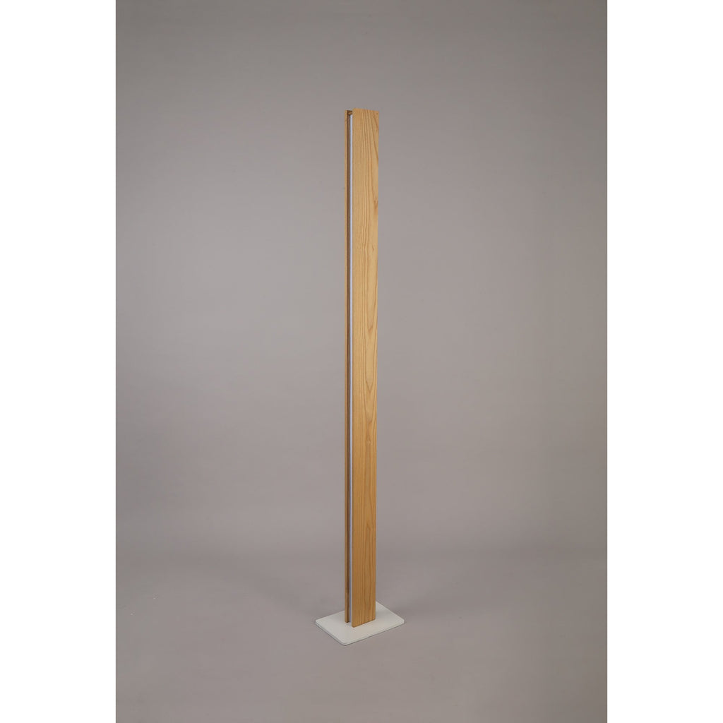 NL71919 Aline Floor Lamp LED Medium Oak/Matt White