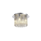 NL70589 Annie Bathroom Ceiling 4 Light Polished Chrome/Clear Glass