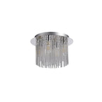 NL70589 Annie Bathroom Ceiling 4 Light Polished Chrome/Clear Glass