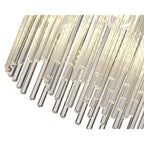 NL70589 Annie Bathroom Ceiling 4 Light Polished Chrome/Clear Glass