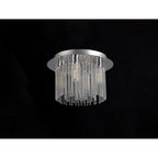 NL70589 Annie Bathroom Ceiling 4 Light Polished Chrome/Clear Glass