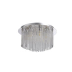 NL70599 Annie Bathroom Ceiling 6 Light Polished Chrome/Clear Glass