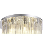 NL70599 Annie Bathroom Ceiling 6 Light Polished Chrome/Clear Glass