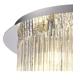 NL70599 Annie Bathroom Ceiling 6 Light Polished Chrome/Clear Glass