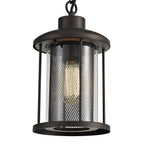 NL73169 Argon Outdoor Pendant Antique Bronze/Clear Glass
