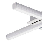 NL70299 Alfie 4 Light Ceiling LED IP44 Polished Chrome 3yrs Warranty