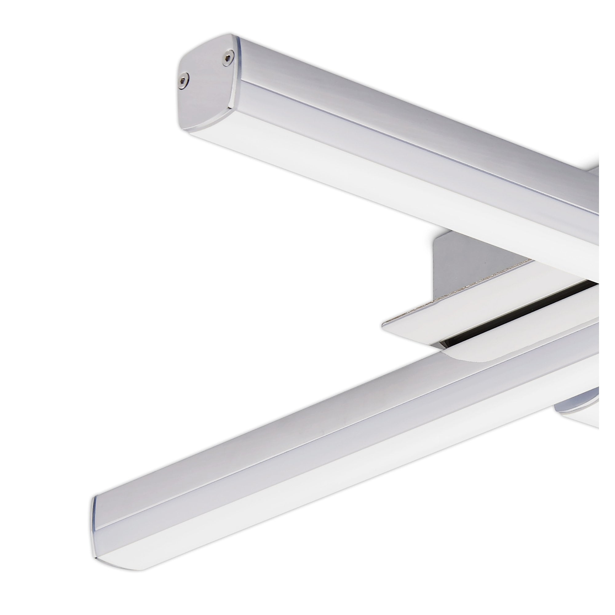 NL70299 Alfie 4 Light Ceiling LED IP44 Polished Chrome 3yrs Warranty