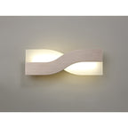 NL70409 Abe Wall Lamp LED Brushed Brown/Frosted White