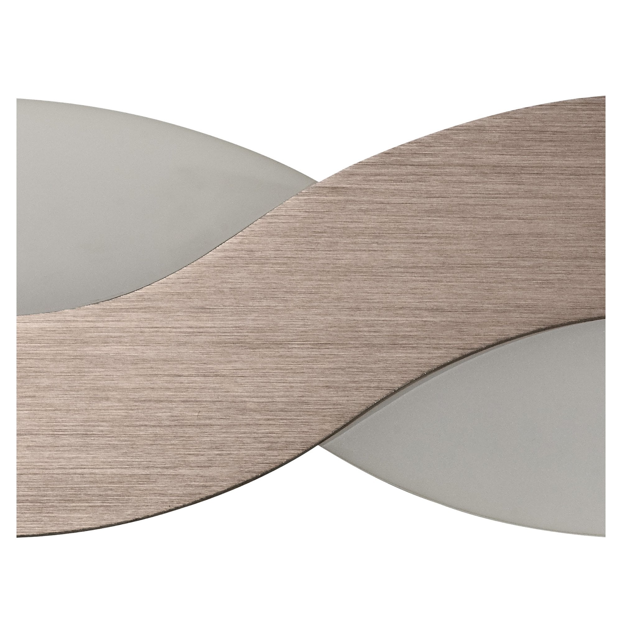 NL70409 Abe Wall Lamp LED Brushed Brown/Frosted White