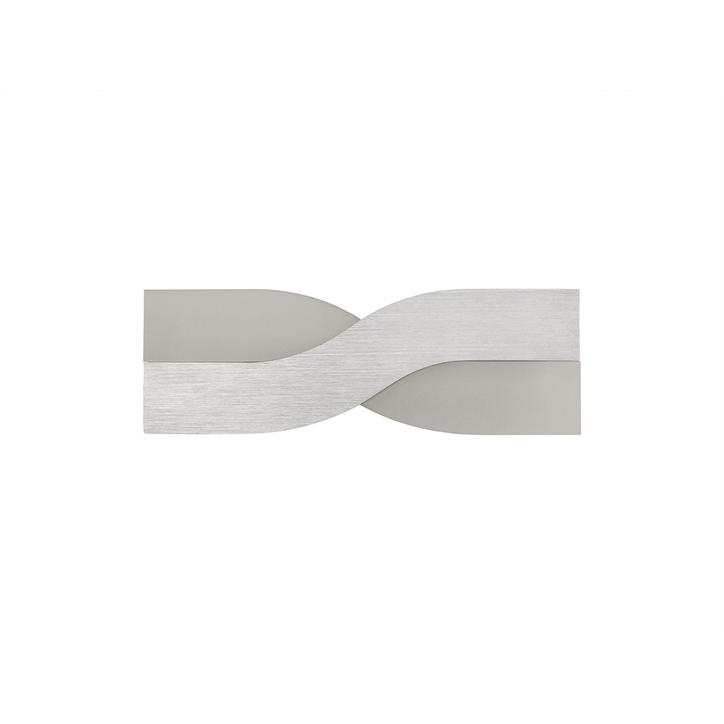 NL70419 Abe Wall Lamp LED Brushed Aluminium/Frosted White