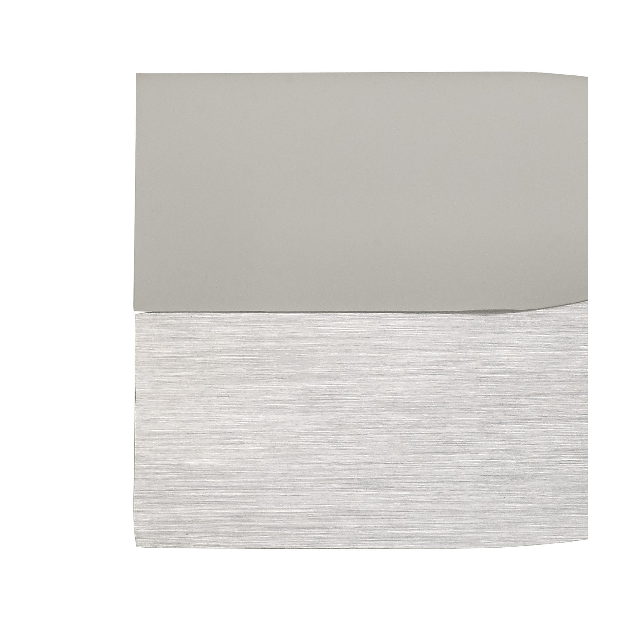 NL70419 Abe Wall Lamp LED Brushed Aluminium/Frosted White
