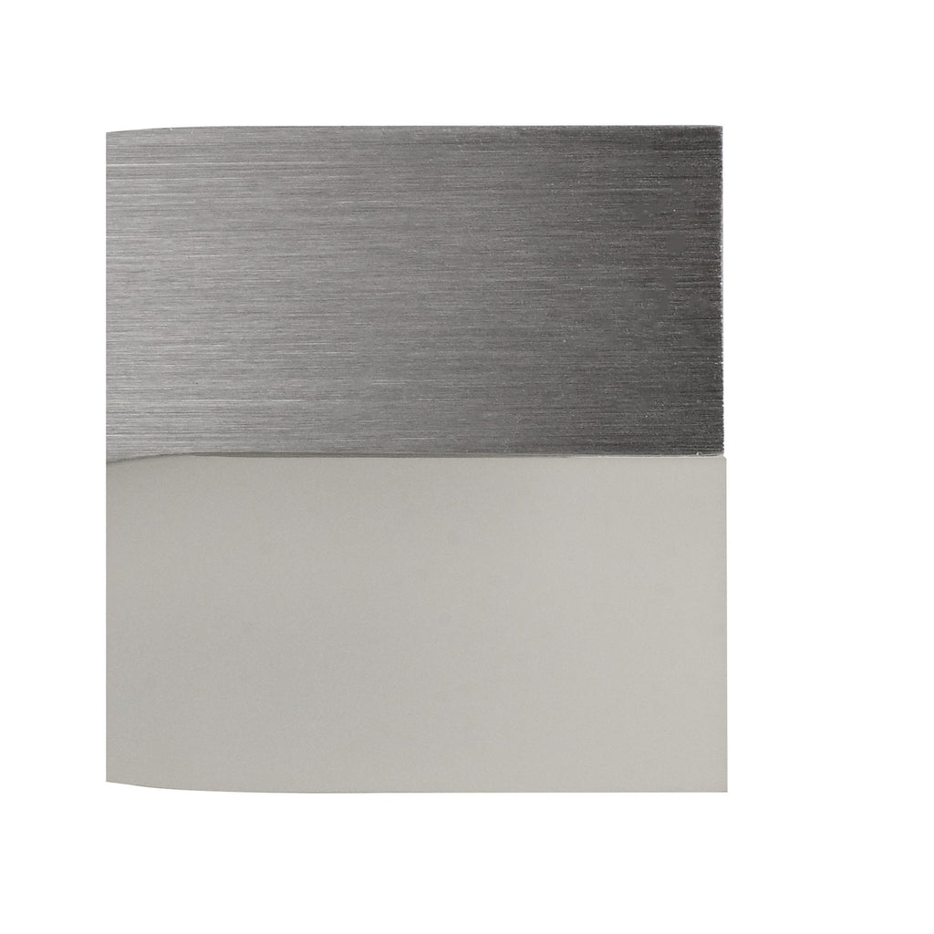 NL70419 Abe Wall Lamp LED Brushed Aluminium/Frosted White