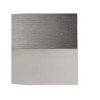 NL70419 Abe Wall Lamp LED Brushed Aluminium/Frosted White