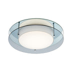 NL70479 Bart Bathroom Ceiling  Light LED Smoked/Mirror