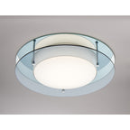 NL70479 Bart Bathroom Ceiling  Light LED Smoked/Mirror