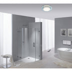 NL70479 Bart Bathroom Ceiling  Light LED Smoked/Mirror