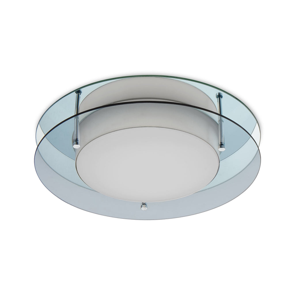 NL70479 Bart Bathroom Ceiling  Light LED Smoked/Mirror
