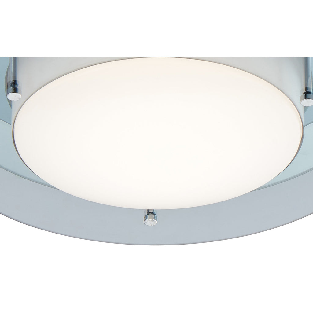 NL70479 Bart Bathroom Ceiling  Light LED Smoked/Mirror