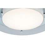 NL70479 Bart Bathroom Ceiling  Light LED Smoked/Mirror