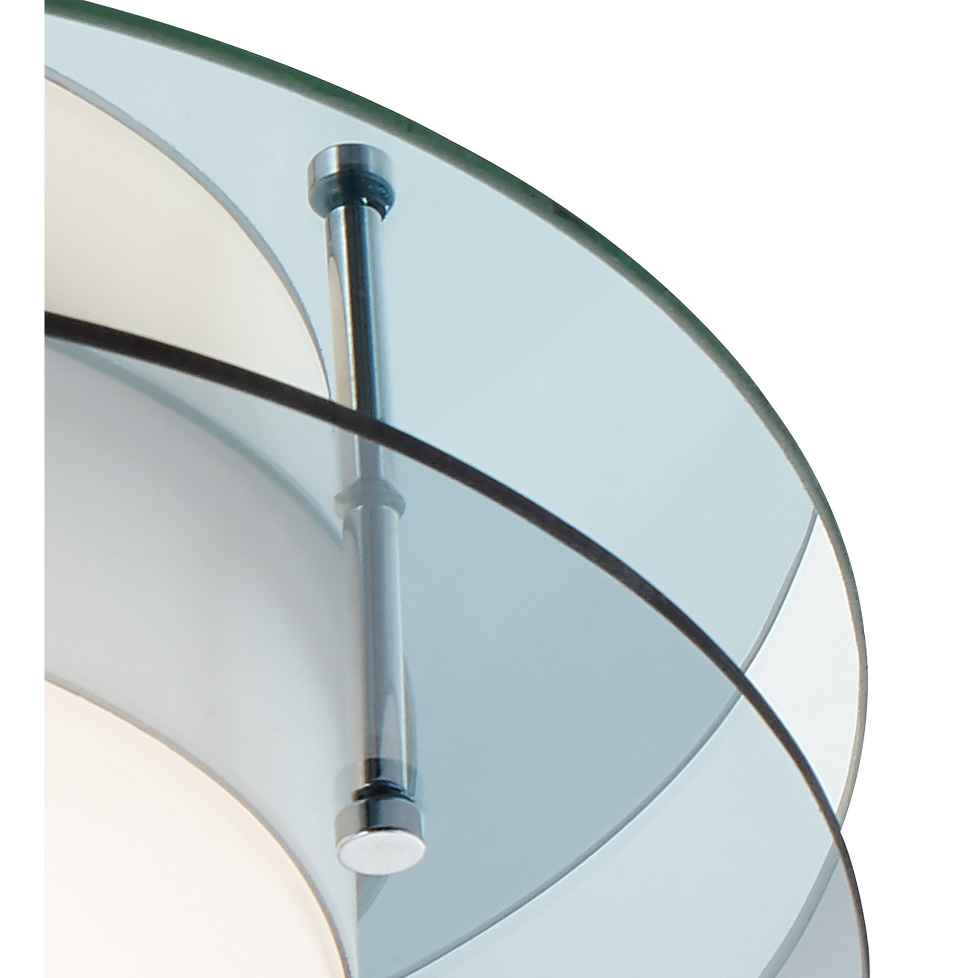 NL70479 Bart Bathroom Ceiling  Light LED Smoked/Mirror