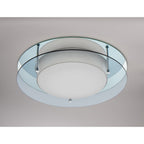 NL70479 Bart Bathroom Ceiling  Light LED Smoked/Mirror