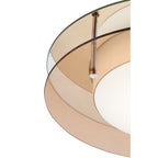 NL70489 Bart Bathroom Ceiling  Light LED Amber/Mirror