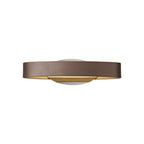 NL70399 Barry Wall Lamp LED Satin Brown/Polished Chrome