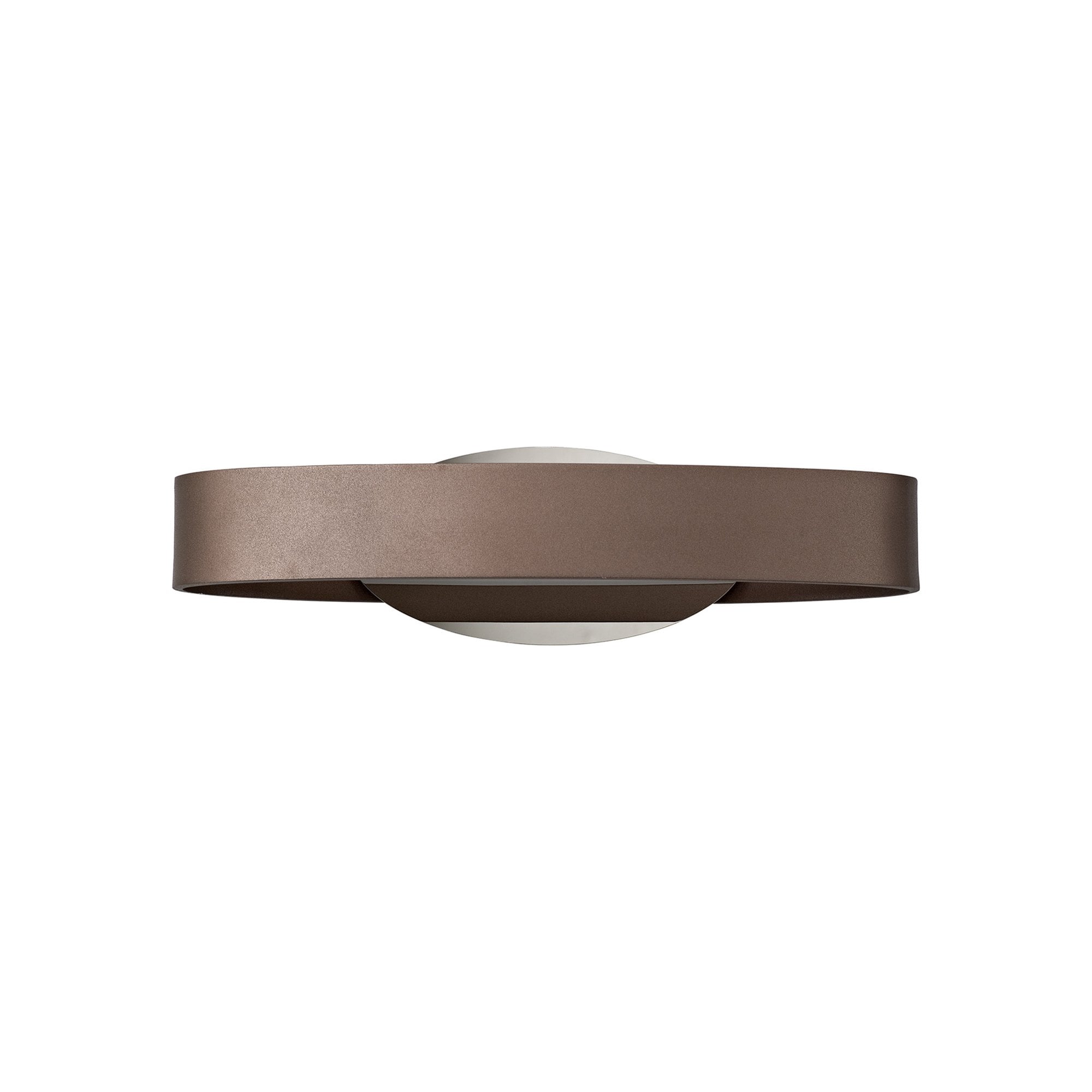 NL70399 Barry Wall Lamp LED Satin Brown/Polished Chrome