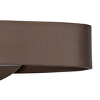 NL70399 Barry Wall Lamp LED Satin Brown/Polished Chrome