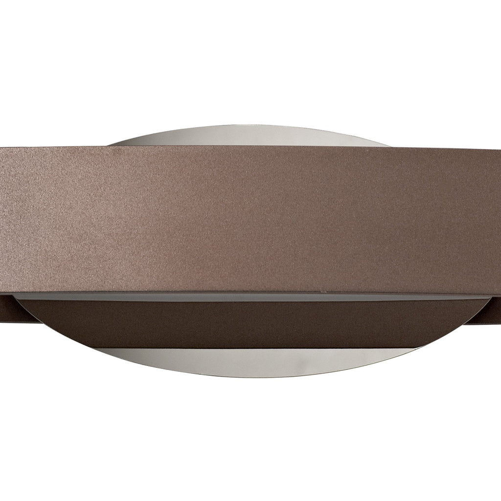 NL70399 Barry Wall Lamp LED Satin Brown/Polished Chrome