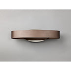 NL70399 Barry Wall Lamp LED Satin Brown/Polished Chrome