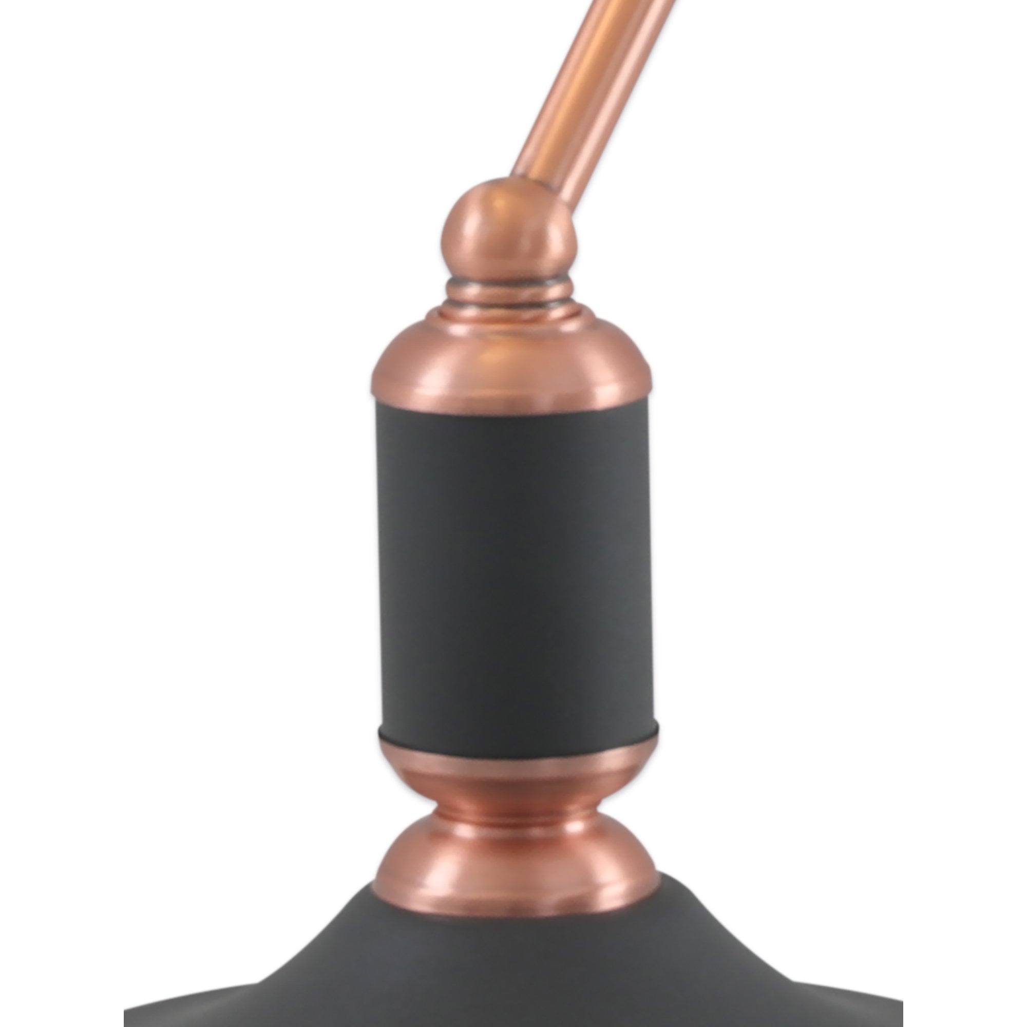 Barnie Table  Lamp 1 Light With Toggle Switch Sand Black/Copper