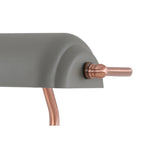 NL70029 Barnie Table Lamp 1 Light With Toggle Switch Sand Grey/Copper