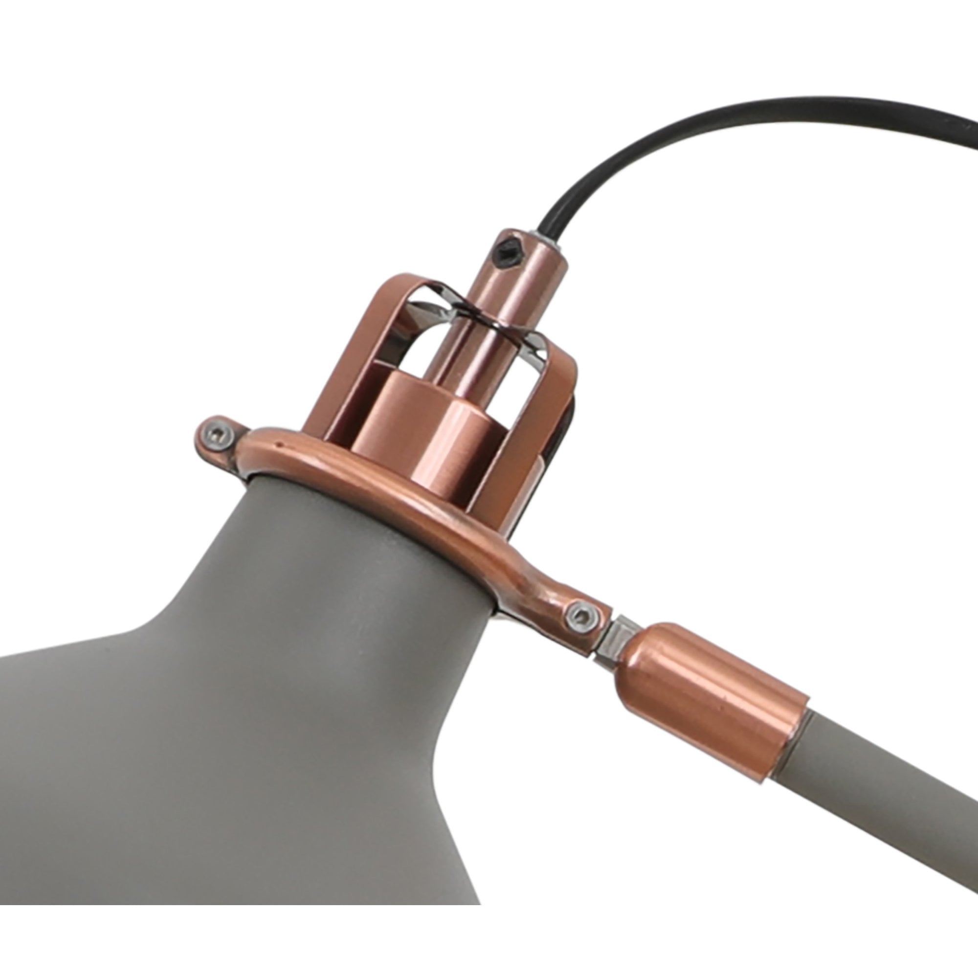 Barnie Adjustable Table  Lamp Sand Grey/Copper/White