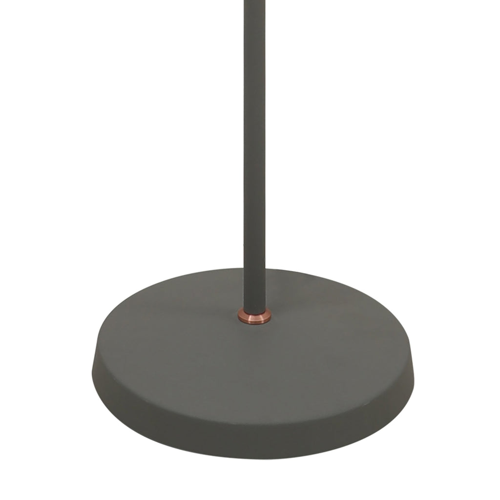 NL70089 Barnie Adjustable Floor Lamp Sand Grey/Copper/White