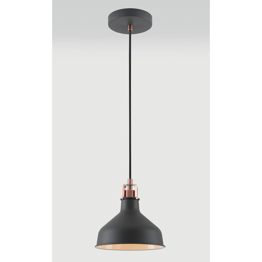 NL70139 Barnie Small Pendant Sand Black/Copper/White