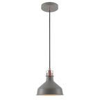 NL70149 Barnie Small Pendant Sand Grey/Copper/White