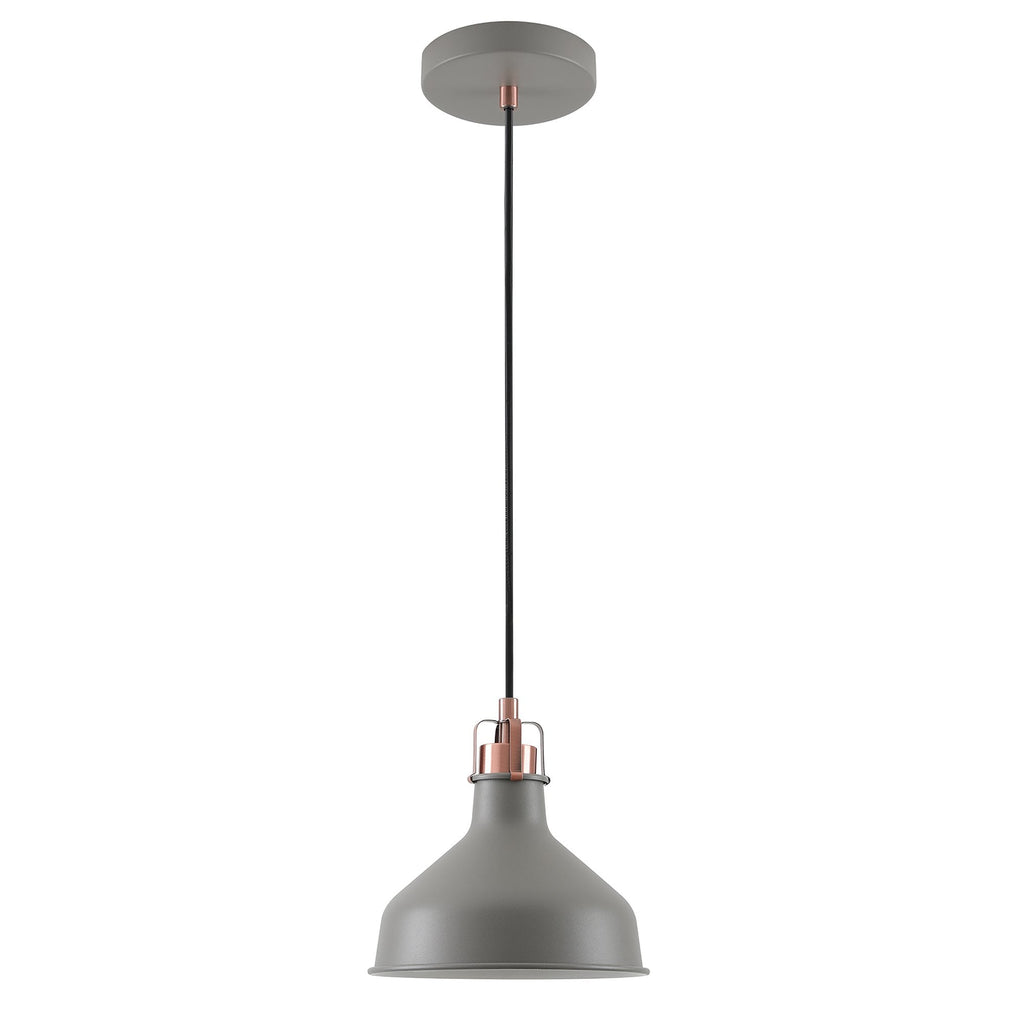 NL70149 Barnie Small Pendant Sand Grey/Copper/White