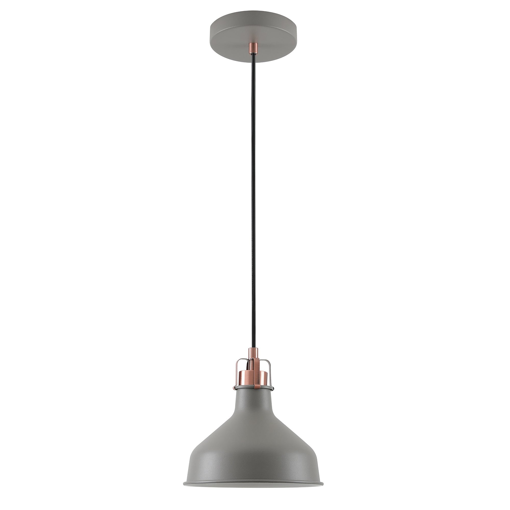 NL70149 Barnie Small Pendant Sand Grey/Copper/White