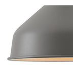 NL70149 Barnie Small Pendant Sand Grey/Copper/White