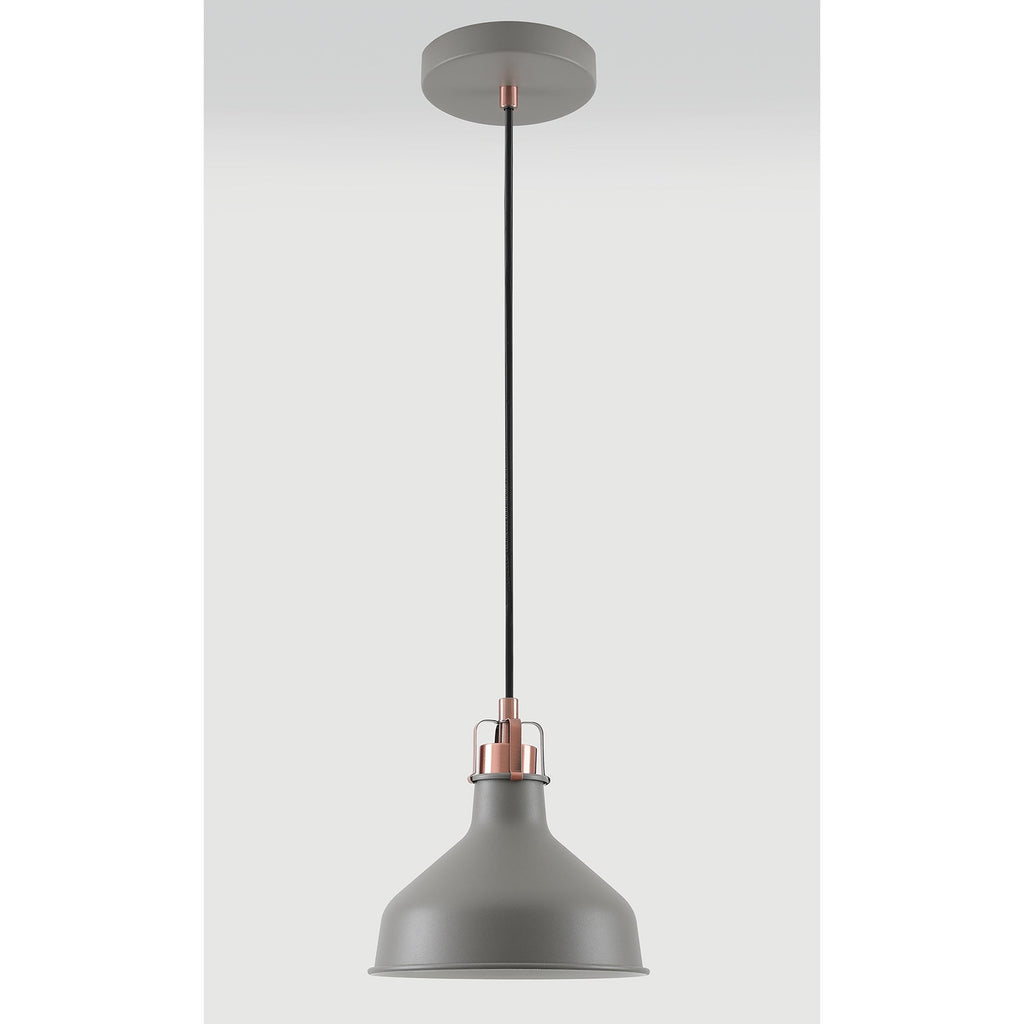 NL70149 Barnie Small Pendant Sand Grey/Copper/White