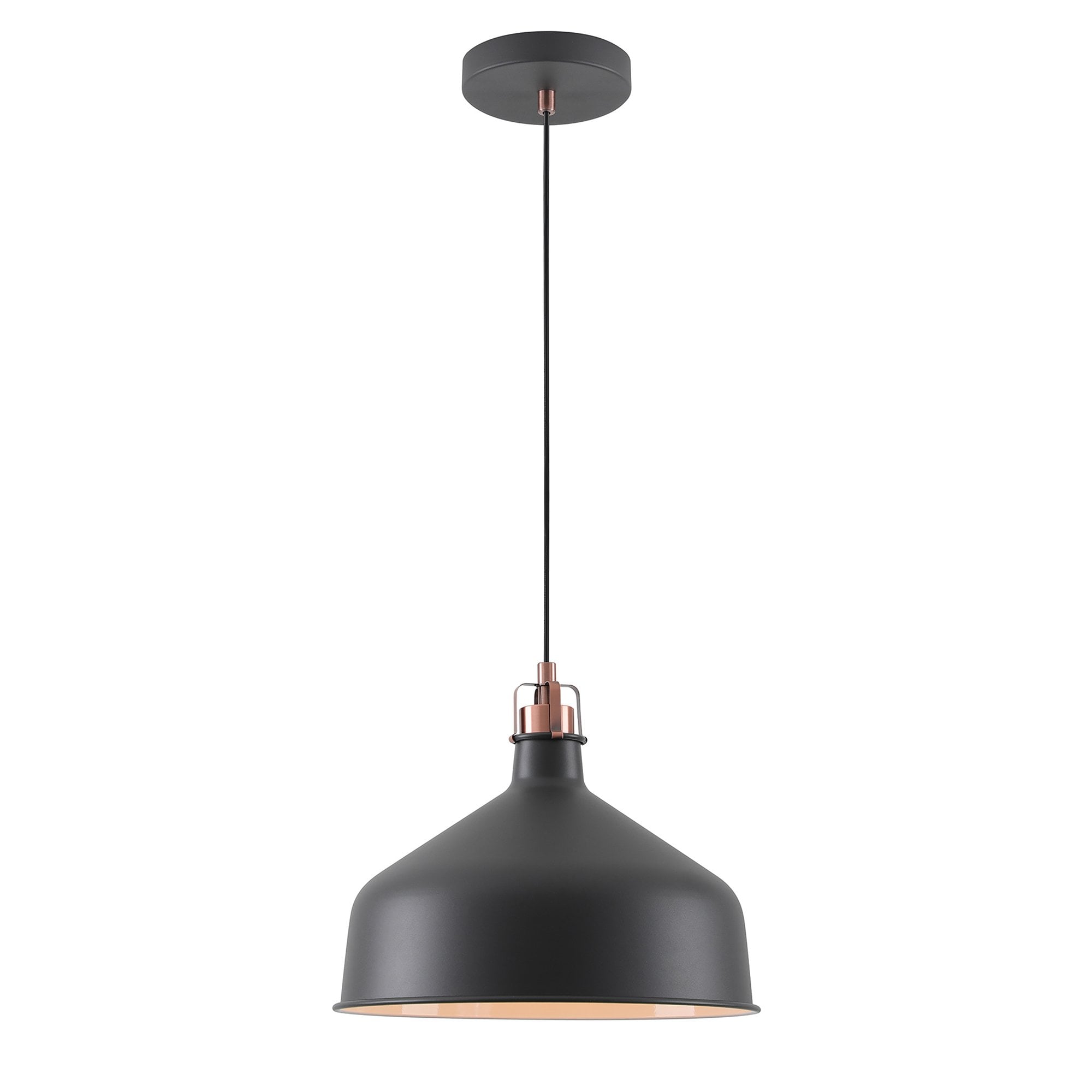 NL70169 Barnie Medium Pendant Sand Black/Copper/White