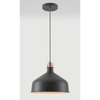 NL70169 Barnie Medium Pendant Sand Black/Copper/White