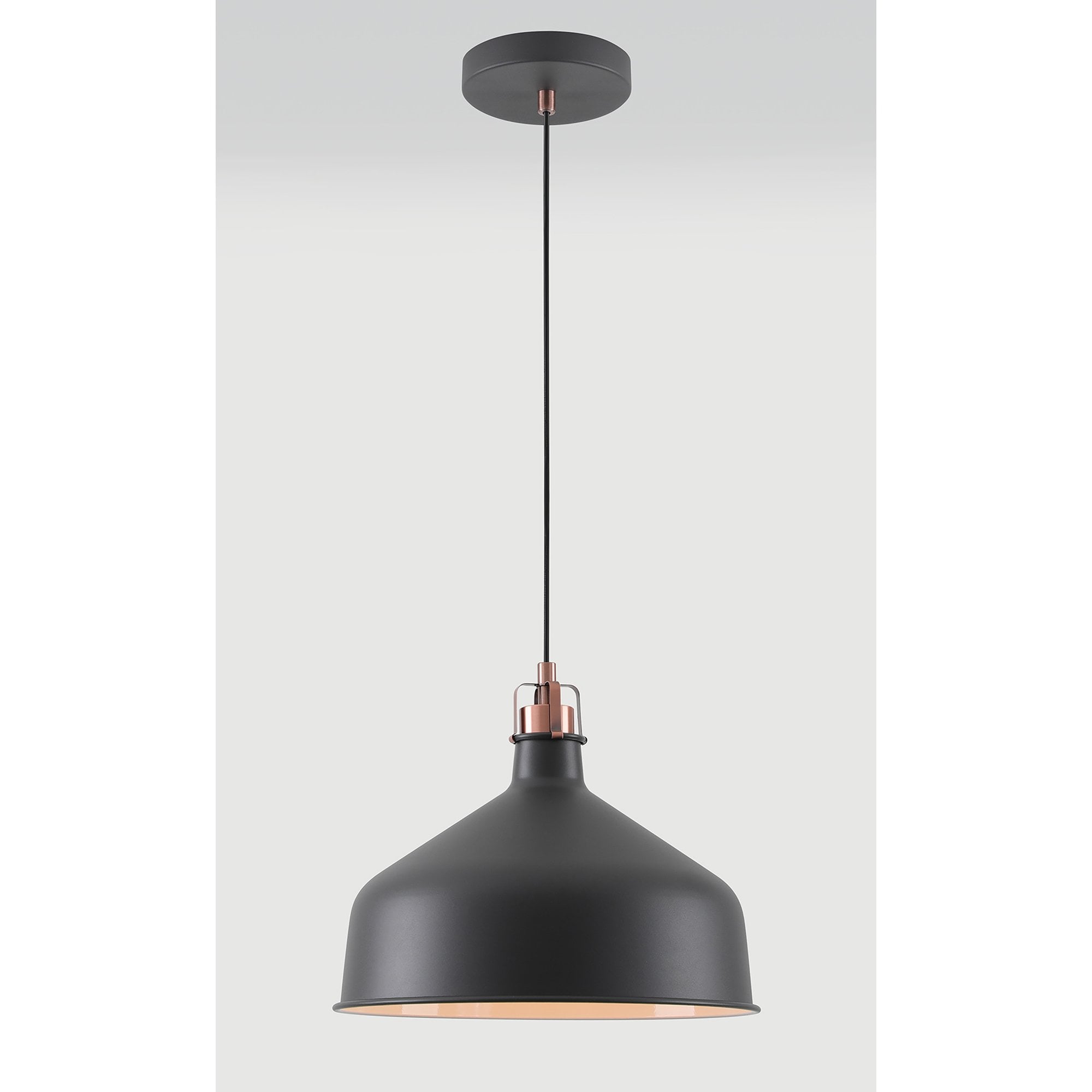 NL70169 Barnie Medium Pendant Sand Black/Copper/White