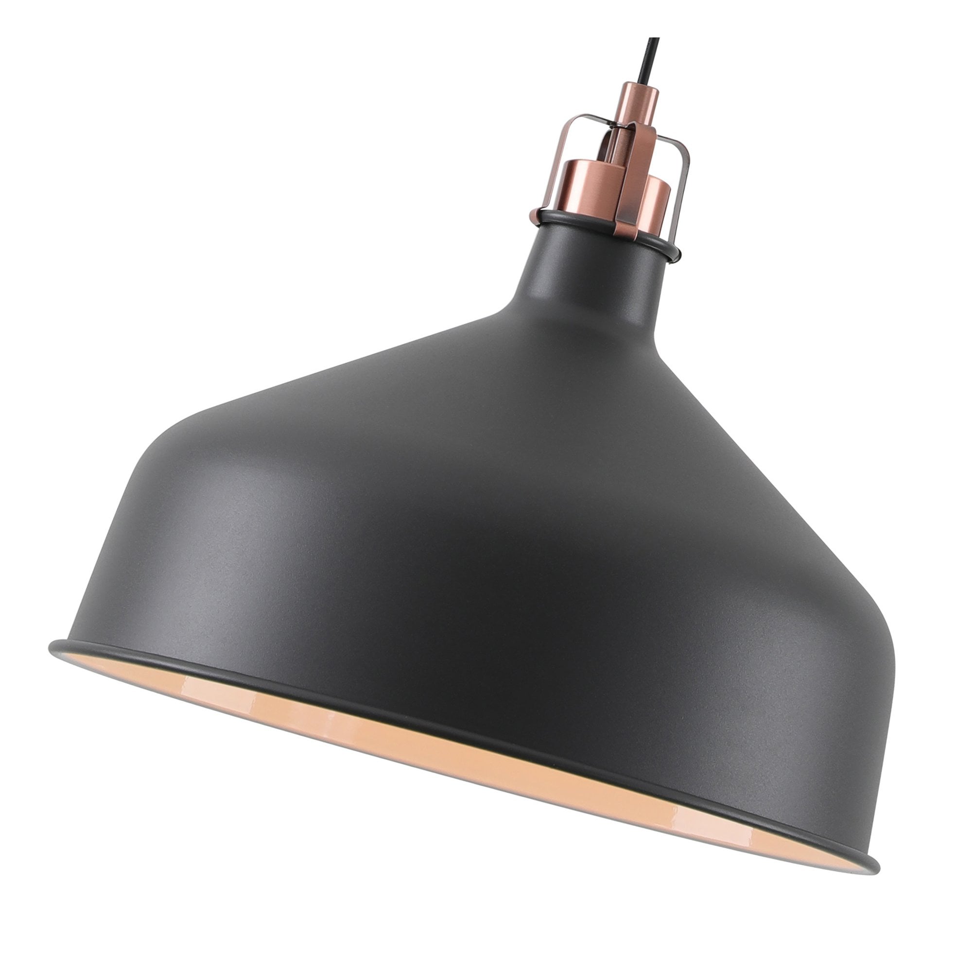 NL70169 Barnie Medium Pendant Sand Black/Copper/White