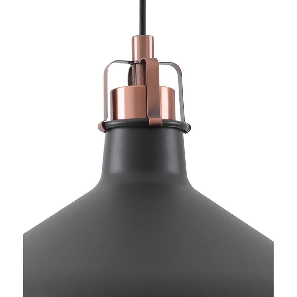 NL70169 Barnie Medium Pendant Sand Black/Copper/White